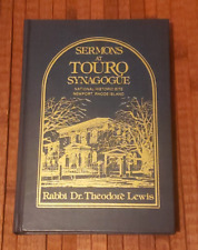 Sermons At Touro Synagogue Rabbi Dr Theodore Lewis Signed HC Newport R. I. picture