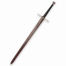 Handmade Long Sword Real-Full Tang-Carbon Steel-Sharp-Collectible-Medieval picture