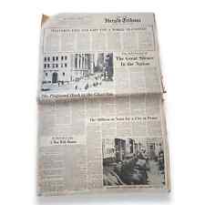 New York Herald Tribune November 26, 1963 Newspaper JFK John Kennedy Mourning picture