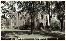 RPPC Rusk County Court House Ladysmith WI Wisconsin Real Photo P445 picture