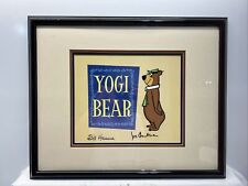 Yogi Bear Cel Hanna Barbera Signed Hanna Barbera Opening Marque Yogi Serigraph picture