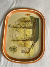 Vintage Sovereign Of The Seas Anti Slip Tin Serving Tray  picture