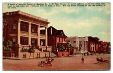 1916 Street Scene, Grand Homes, Montana Street, El Paso, TX Postcard picture