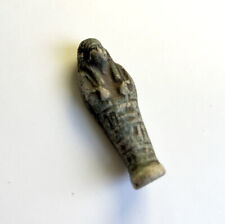 Handmade Faience Ushabti Ancient Egyptian Mummy Funerary Statue Figure Amulet picture