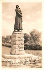 Vintage Postcard 1900's Evangeline Statue Grand Pre Nova Scotia Canada RPPC picture