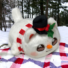 SNOWMAN CAT - MeeMeows HAPPY HOLIDAYS EGG from Aphmau (NEW) RARE Christmas Plush picture
