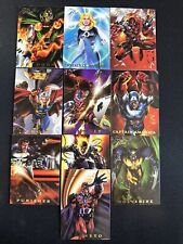 1994 Flair Power Blast Insert Marvel Cards Wolverine Deadpool Gambit Lot of 11 picture