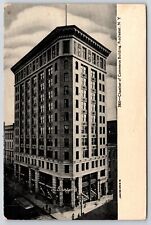 Chamber Of Commerce Rochester New York High-Rise Building & Street View Postcard picture