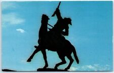 Postcard - Equestrian Statue Of Col. William F. Cody, Wyoming picture