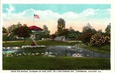 Vintage Postcard- Academy of Our Lady, Longwood, Chicago, IL. picture