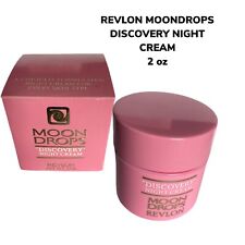 Vintage Revlon Moon Drops DISCOVERY NIGHT CREAM 2 oz Discontinued Separated LOOK picture