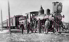 Denver & Rio Grande Western (D&RGW) Engine 162 at Santa Fe in 1908 - 8x10 Photo  picture