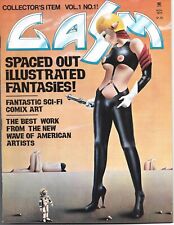 GASM Spaced Out Illustrated Fantasy Nov. 1977, April & June 1978  (MA) VF picture