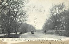 The Driveway Prospect Park Brooklyn New York NY pm 1906 old car Postcard picture