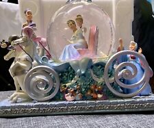 Disney Cinderella 50th Anniversary Musical Snow Globe New in Box picture