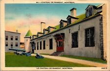 Canada Quebec Montreal Le Chateau De Ramezay Posted 1943 Vintage Postcard picture