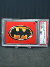 1989 Topps Batman Stickers #2 Batman Logo PSA 10 Gem Mint Michael Keaton picture