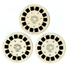 Vintage 1959 STEVE CANYON in CRISIS at BIG THUNDER View-Master 3-Reel Set B-582 picture