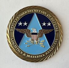 Deputy Under Secretary of Defense Logistics & Material Readiness Challenge Coin picture