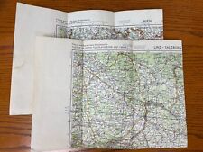 Lot of 2 Vintage Austria & North Yugoslavia ROAD MAPS - Wien & Linz-Salzburg picture