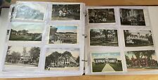 Saratoga Springs NY - HUGE 400+ VIEWS OF CITY - Fresh Estate Collection Postcard picture