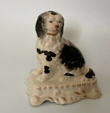 Antique  Figurine  Spaniel Dog English Ceramic picture