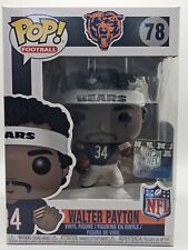 Walter Payton Funko Pop #78 with 1979 Topps card +Bonus cards NFL Chicago Bears picture