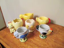 1950's Vintage Set of 6 Different Fanny Farmer Easter Egg Cups picture