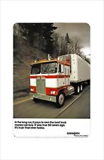 1973 Kenworth K100 Truck reproduction metal sign picture