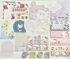Sanrio Hello Kitty Stationery Lot Memo Notepad Note Paper 30 Sheets Retro Kawaii picture