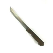 Tramontina Stainless Steel Brazil Slicer Knife Wooden Handle picture