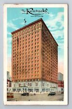 Louisville KY-Kentucky, The Kentucky Hotel Advertising Vintage c1932 Postcard picture