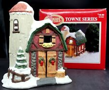 Vintage Dickens Collectables Collection Towne Series House Porcelain Lights 1996 picture