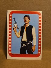 Vintage 1977 Topps Star Wars Sticker #35 Hans Solo EXCELLENT  picture