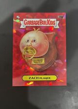 2020 Topps Garbage Pail Kids RED SAPPHIRE REFRACTOR 4/5 Zach Plaque #75b picture