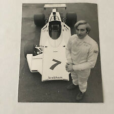 Vintage Brabham Racing BT 44 Car Press Photo Photograph Richard Robarts  picture