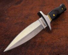 MTech 9” Tactical Titanium Boot Dagger Knife w/Hardwood Handle & Black Sheath picture