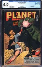 PLANET COMICS #47 CGC 4.0 OW/WH PAGES // MURPHY ANDERSON ART FICTION HOUSE 1947 picture