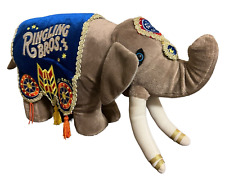Ringling Bros Barnum & Bailey Circus Elephant 140th Edition Plush Stuffed Animal picture