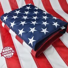 4x6 American Flag Outdoor Heavy Duty, 100% Made in USA, US Flag 4x6 ft, USA F... picture