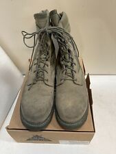 USAF HOT WEATHER BOOTS STEEL TOE SAGE SIZE 13D SLIGHTLY USED EXCELLENT  picture