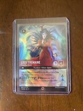DISNEY LORCANA FLOODBORN LADY TREMAINE IMPERIOUS QUEEN 211/204 ENCHANTED FOIL picture