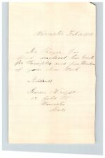 1885 Handwritten Letter James J Dooley Scranton PA Pennsylvania History Family picture