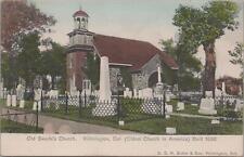 Postcard Old Swedes Church Wilmington DE Built 1698 picture