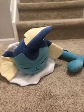 Pokémon Sleeping Vaporeon Tracking Plush Toy picture
