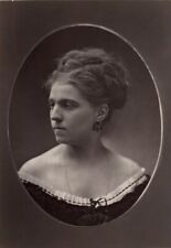 French Opera Singer Eugènie Mauduit orig 1880s photoglypty photograph picture
