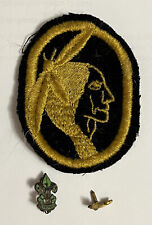 1930’s Owasippe Scout Reservation Camper Patch Felt Style & Lapel Pins BSA Camp picture