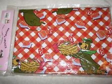 Vintage Yogi Bear Cloth Tablecloth Year 2000 NEW picture