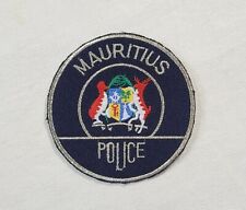 RARE MOURITIUS POLICE FORCE SHOULDER PATCH (INDIAN OCEAN ISLAND NATION) picture