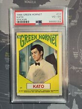 1966 Green Hornet Sticker #17 Kato Bruce Lee PSA 4 - Set Break - Rare Unmasked picture